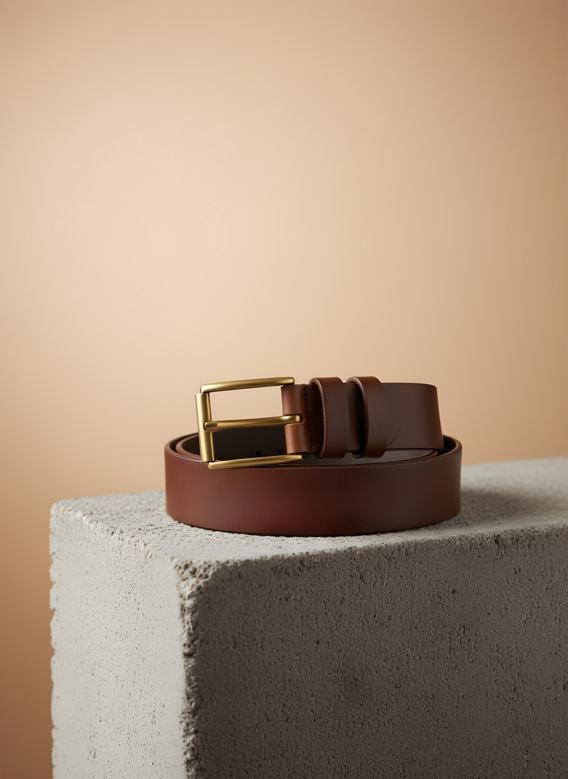 Pasek męski Vintage Brown
